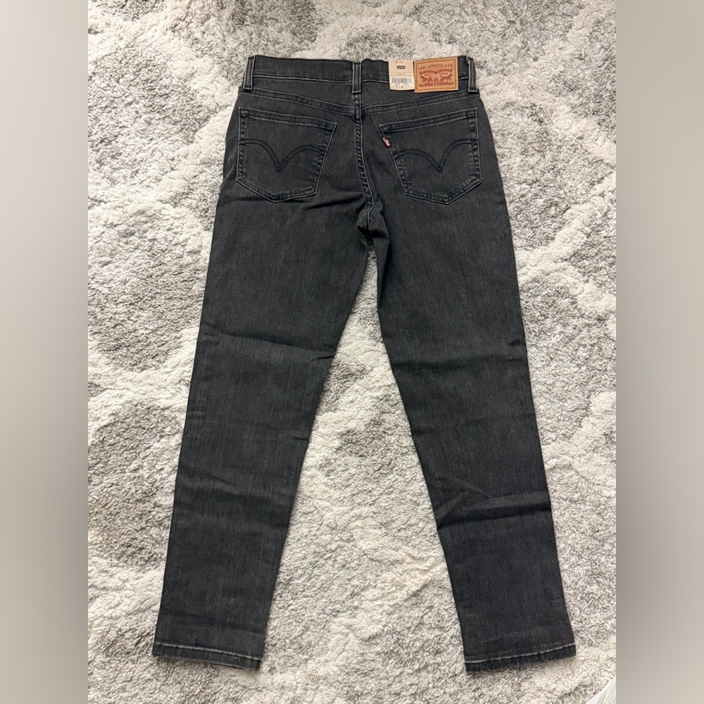 Levi's Women's Dark Gray Skinny Jeans - Picture 3 of 4